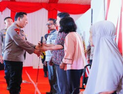 Kunjungi Polda Sumut, Kapolri Tinjau Renovasi Masjid hingga Bakti Sosial