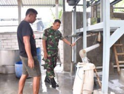 Dukung Swasembada Pangan, Dandim Ponorogo Tinjau Pabrik Tahu