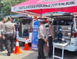 Mudik Auto Nyaman Polres Nganjuk Hadirkan Cafe dan Bengkel Gratis