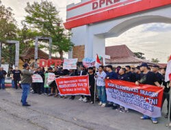 Ratusan Pemuda Sragen nyatakan Dukung RUU TNI