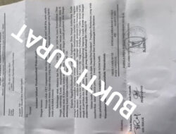 Surat Oknum Kades Kuala Ambawang Minta Bantuan Hari Raya, Membuat Bupati Geram