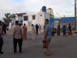 Polres Pelabuhan Tanjung Priok Libatkan 100 Personel, Lakukan Pengamanan Sholat Idul Fitri 1446 H