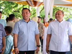 Kapolda dan PJU Kunjungi Rumah Dinas Kapolresta Pontianak di Hari Raya Idul Fitri 1446 H