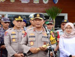 Wakapolda Jatim Tinjau Posyan Karanglo, Pantau Arus Balik Lebaran di Wilayah Malang Raya