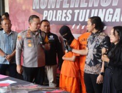 Polres Tulungagung Tetapkan 7 Tersangka Kasus Balon Udara Berpetasan 105 buah