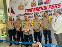Tinjau Rest Area KM 456, Kapolri Instruksikan Jajaran Maksimal Beri Pelayanan dan Atur Lalin Arus Balik