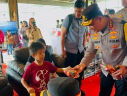 Tinjau Rest Area KM 456, Kapolri Instruksikan Jajaran Maksimal Beri Pelayanan dan Atur Lalin Arus Balik