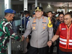 Kapolres Pelabuhan Tanjung Priok, Cek dan Kontrol Pengamanan Arus Balik Lebaran Penumpang Kapal