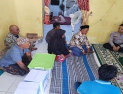 Polres Lamongan Berikan Santunan dan Tali Asih kepada Keluarga Korban Laka KA di Pucuk