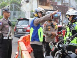 Polresta Malang Kota Intensif Monitoring Jalur Balik Pemudik