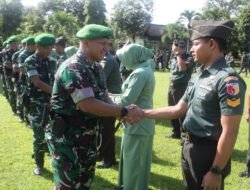 Semangat Baru dari Trenggalek: Prajurit Kodim 0806 Kembali Bertugas Usai Cuti Lebaran