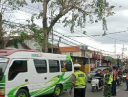 Polres Bojonegoro Tingkatkan Pengawasan di Jalur Perbatasan Pastikan Arus Balik Lebaran Lancar