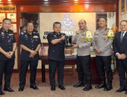 Kapolda Kalbar dan Kepolisian Sarawak Sepakat Perkuat Kerja Sama Tangani Kejahatan Lintas Batas Negara