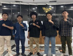 Amicus Curiae Uji Formil UU TNI Diserahkan DPP GJPI dan GMNI Jayabaya ke MK