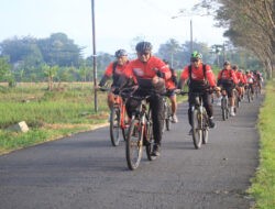 Dandim 0806/Trenggalek Gagas Gowes Santai, Bangkitkan Semangat Hidup Sehat di Tengah Alam Asri