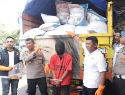 Polres Sampang Berhasil Gagalkan Penyelundupan Pupuk Bersubsidi 9,6 Ton Ke Madiun