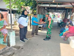 Pasca Lebaran, Dijadikan Komsos Sebagai Binter Babinsa Purwosari Kepada Warga Masyarakat di Wilayah Binaan