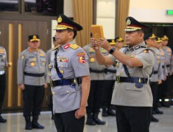 Pelantikan Astamaops Kapolri, Komjen Pol Imam Sugianto Serah Terima Jabatan kepada Irjen Pol Akhmad Wiyagus