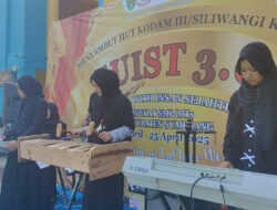 Menyambut Ulang Tahun Kodam lll/Siliwangi ke 79, Kodim Sumedang Gelar EUIST tingkat SMP/MTS