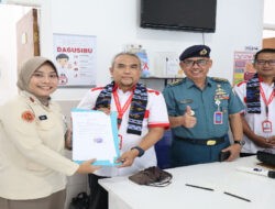 Balai Pengobatan Wonosari Diskes Lantamal V Terima Kunjungan Tim Survey Akreditasi
