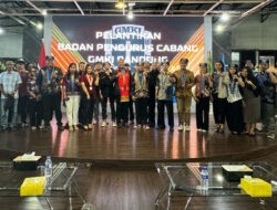 BPC GMKI Bandung Resmi Dilantik, Ketum GMKI Jefri Gultom Harap Fokus 3 Medan Layan