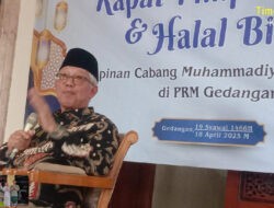 PCM Pangkatrejo Gelar Halal Bihalal dan Pengajian Rutin Bulanan