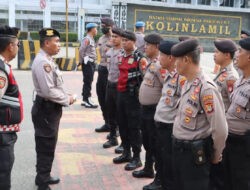 Apel PAM Aksi Unjuk Rasa FBTPI, Polisi Tak Bersenjata dan Imbau Humanis