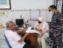 Balai Pengobatan Tanjung Sadari Diskes Lantamal V Terima Kunjungan Akreditasi Tim Survei LAFKI