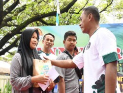 Anniversary Secaba 96 Senapati Jatim, Santuni Yatim Piatu di Kota Madiun