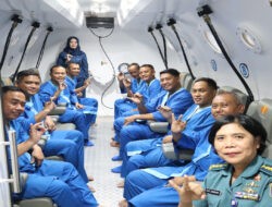 Danlantamal V Ajak PJU dan Kasatker Terapi Oksigen Hiperbarik Chamber