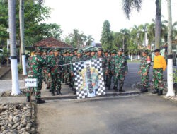 Hanmars di Trenggalek: Saat Langkah Prajurit TNI Jadi Simbol Kesiapan dan Jiwa Korsa