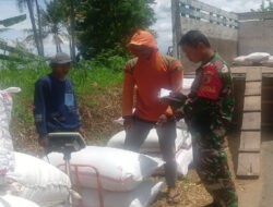 Pastikan Program Sergab Lancar, Anggota TNI Kodim Ponorogo Terus Lakukan Pendampingan