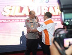 Polda Jatim Gelar Silaturahmi dan Halal Bihalal dengan Serikat Pekerja Se-Jatim