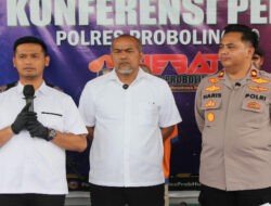 Polisi Berhasil Ungkap Curanmor di Leces Probolinggo, Tersangka Pasutri Diamankan