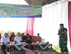 Dukung Swasembada Pangan, Dandim Ngawi dan Dinas Pertanian Silaturakhim Bersama Gapoktan Sekecematan Bringin