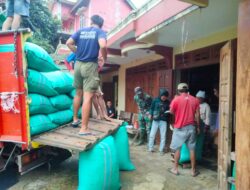 Selalu Dukung Program Hanpangan Nasional, TNI Dampingi Bulog Sergap Diwilayah Pacitan