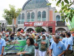 Meriah dan Humanis, May Day 2025 di Trenggalek Dirayakan dengan Jalan Sehat dan Donor Darah
