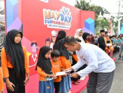 Dandim Ponorogo Hadiri Acara Peringatan May Day tahun 2025