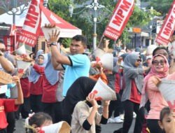 Hardiknas, Dandim Ponorogo Hadiri Pagelaran Tari dan Senam Aku Cinta Indonesia