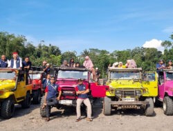 Peserta Pelatihan Pengasuhan Kesos MPKS PDM Lamongan Nikmati Adventure Merapi