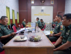 Kodim 0801/Pacitan Terima Kunjungan Kerja Wasrik Itdam V/ Brw