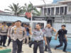 Bersama Pejabat Rutan Rengat, Kapolres Inhu Bersilahturahmi dan Memberikan Himbauan Khamtibmas