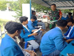Gelar Sosialisasi Rekrutmen TNI AD, Babinsa Kepatihan Wetan Tegaskan Penerimaan TNI AD Gratis Tanpa Biaya