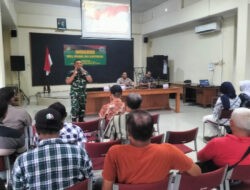 Kegiatan Non Fisik KBD Tahap II TA. 2025, Danramil 03/Serengan Sosialisasi Wasbang dan Bela Negara kepada Warga