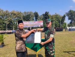 Buka TMMD Tlogotirto, Bupati Sampaikan 3 Prioritas Pembangunan
