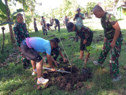 Perkuat Pilot Project Han Pangan, Dandim Ponorogo Pimpin Tanam Bibit Pisang Cavendish