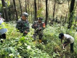 Menanam Harapan di Trenggalek: Aksi Nyata TNI Jaga Sumber Air untuk Masa Depan