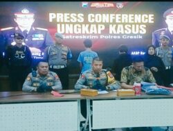 Remaja jadi Anggota Gangster Diamankan, Sujud Menangis di Hadapan Orang Tua di Mapolres Gresik