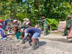 Hari Libur Rabat Beton Tetap Dikebut