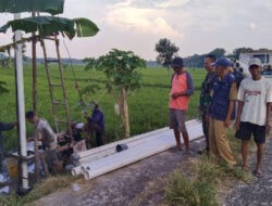 Sinergi Babinsa Nogosari dan Distan Pastikan Kondisi Pompa Air